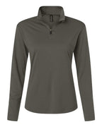 AllPro Women's Pro-Lock Performance Quarter-Zip Pullover (Part 1 of 2) - Charcoal
