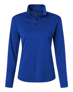 AllPro Women's Pro-Lock Performance Quarter-Zip Pullover (Part 1 of 2) - Royal