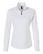 AllPro Women's Pro-Lock Performance Quarter-Zip Pullover (Part 1 of 2) - White