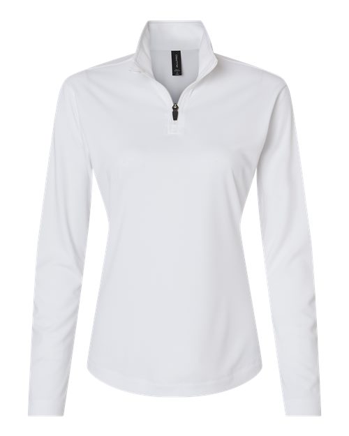 AllPro Women's Pro-Lock Performance Quarter-Zip Pullover (Part 2 of 2) - White