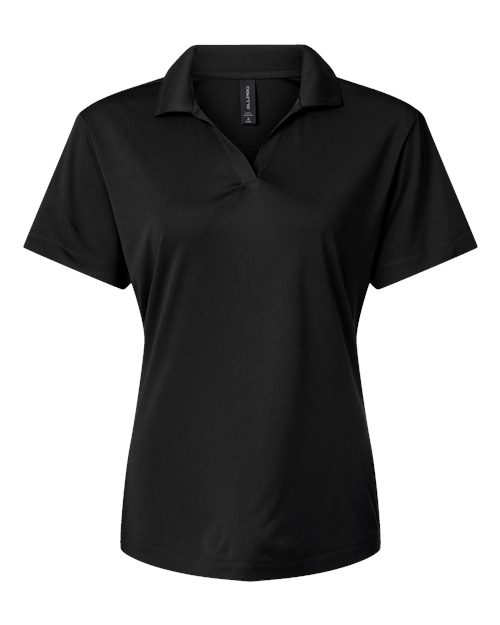 AllPro Women's Pro-Lock Performance Polo (Part 1 of 2) - Black