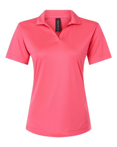 AllPro Women's Pro-Lock Performance Polo (Part 1 of 2) - Bright Pink