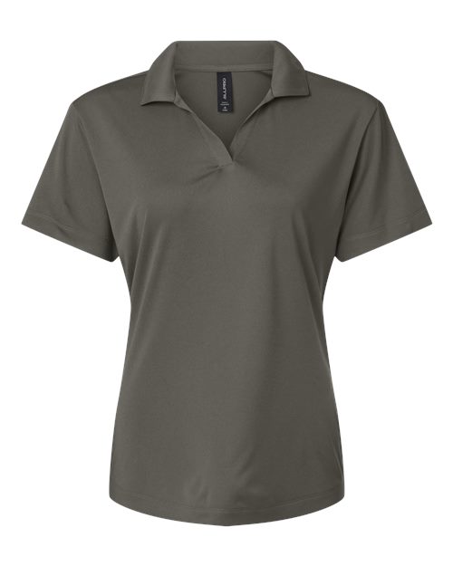 AllPro Women's Pro-Lock Performance Polo (Part 1 of 2) - Charcoal