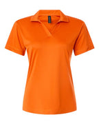 AllPro Women's Pro-Lock Performance Polo (Part 1 of 2) - Neon Orange
