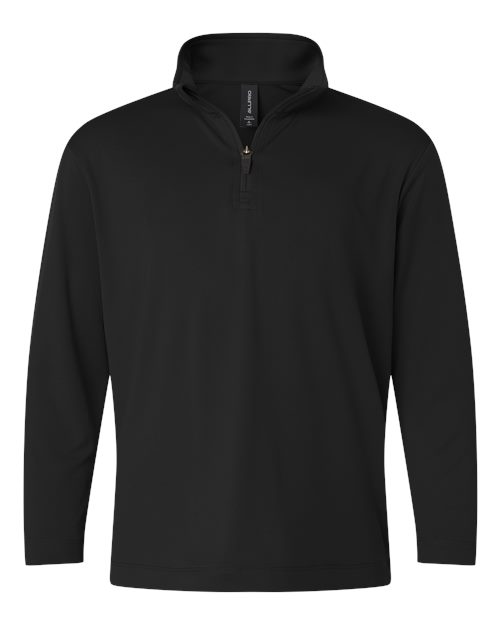 AllPro Youth Pro-Lock Performance Quarter-Zip Pullover - Black