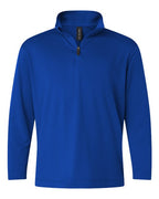 AllPro Youth Pro-Lock Performance Quarter-Zip Pullover - Royal