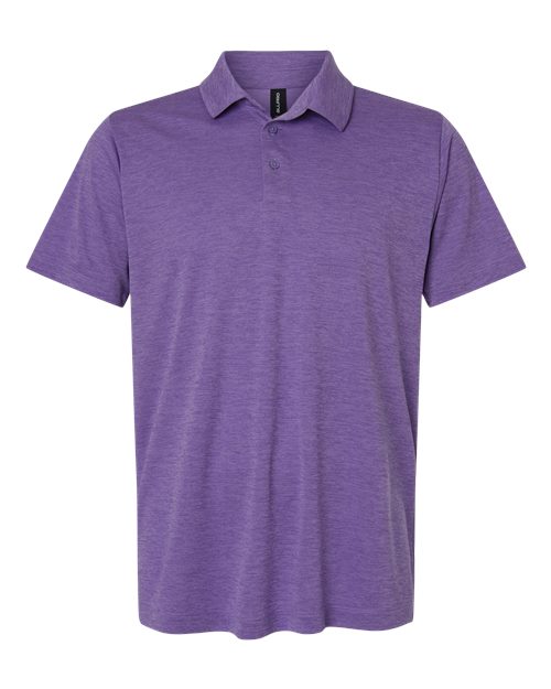 AllPro Men's Pro-Lock Performance Mélange Polo - Violet Melange