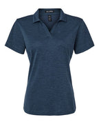 AllPro Women's Pro-Lock Performance Mélange Polo - Navy Melange