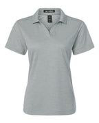 AllPro Women's Pro-Lock Performance Mélange Polo - Silver Melange