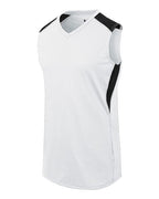 Augusta Sportswear Women's Dynamite Jersey - White/ Black/ White