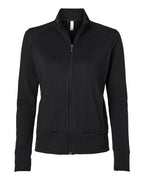 Adidas Women's Ultimate365 Textured Full-Zip Jacket - Black