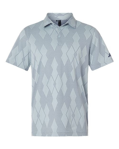 Adidas Men's Ultimate365 Textured Polo - Wonder Blue