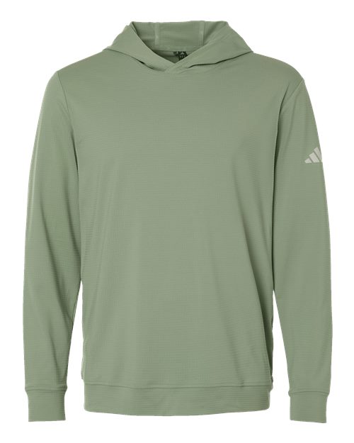 Adidas Men's Ultimate365 Elevated Hoodie - Silver Green