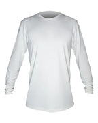 ANETIK Men's Low Pro Tech Long Sleeve T-Shirt - White Heathered