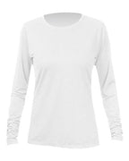 ANETIK Women's Breeze Tech Long Sleeve T-Shirt - White Heathered