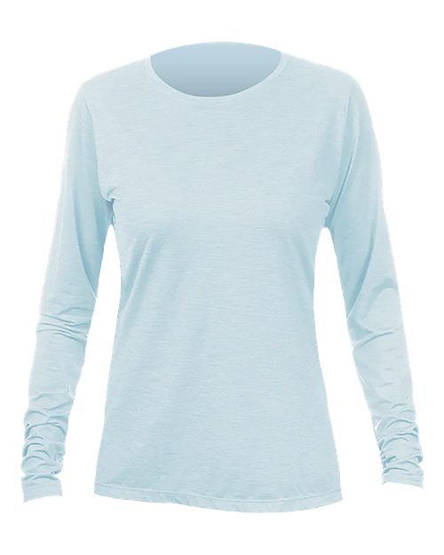 ANETIK Women's Breeze Tech Long Sleeve T-Shirt - Sky Heathered