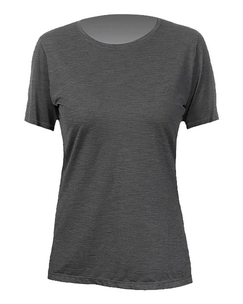 ANETIK Women's Breeze Tech T-Shirt - Charcoal Heathered