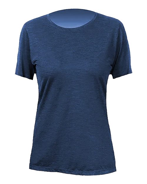 ANETIK Women's Breeze Tech T-Shirt - Navy Heathered