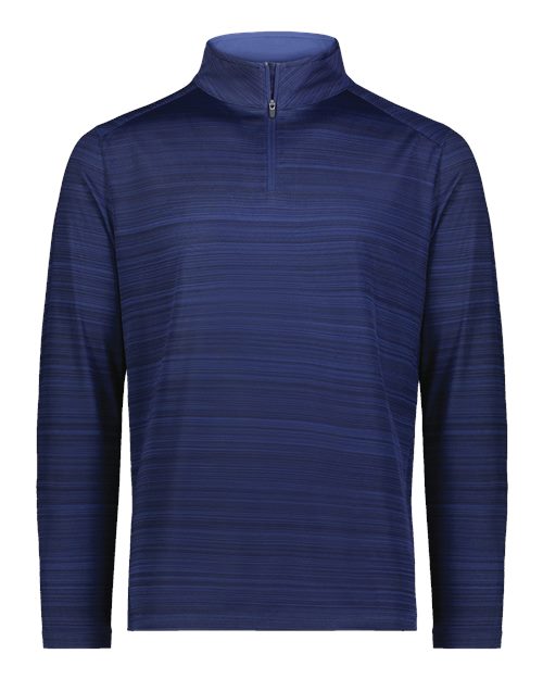 Augusta Sportswear Unisex Pursuit Quarter-Zip Pullover - Navy