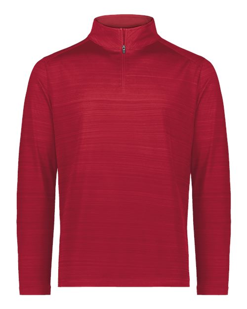 Augusta Sportswear Unisex Pursuit Quarter-Zip Pullover - Scarlet