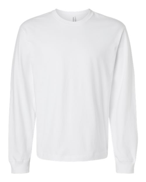 BELLA + CANVAS Unisex 7.5 oz Heavyweight Long Sleeve Tee - White
