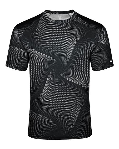 Badger Unisex Warp T-Shirt - Black