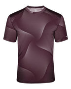 Badger Youth Warp T-Shirt - Maroon