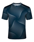 Badger Youth Warp T-Shirt - Navy