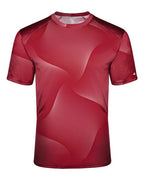 Badger Youth Warp T-Shirt - Red