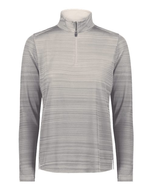 Augusta Sportswear Women's Pursuit Quarter-Zip Pullover - Athletic Grey