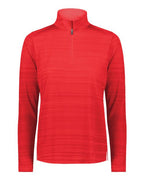 Augusta Sportswear Women's Pursuit Quarter-Zip Pullover - Scarlet