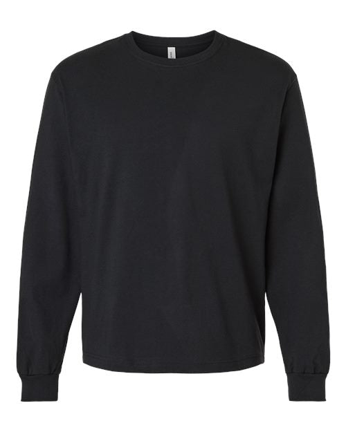 BELLA + CANVAS 6 oz. Heavyweight Long Sleeve Tee - Vintage Black