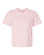 BELLA + CANVAS Women's 6 oz. Heavyweight Tee (Part 1 of 2) - Soft Pink