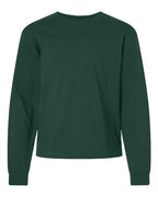 BELLA + CANVAS Youth 6oz. Heavyweight Long Sleeve Tee - Forest
