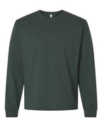 BELLA + CANVAS Unisex 7.5 oz Heavyweight Long Sleeve Tee - Hunter Green