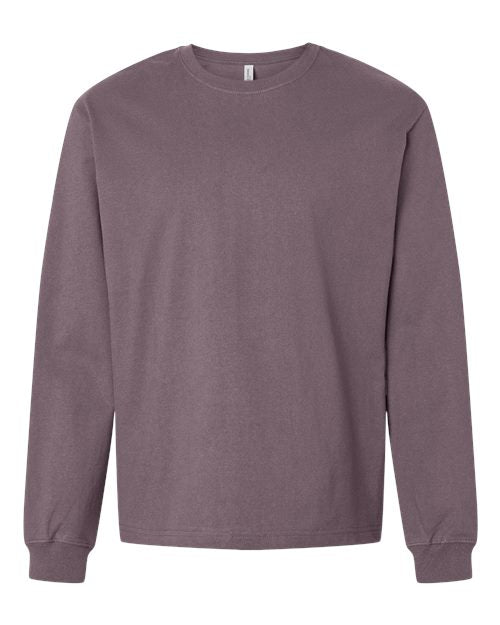 BELLA + CANVAS Unisex 7.5 oz Heavyweight Long Sleeve Tee - Purple Storm