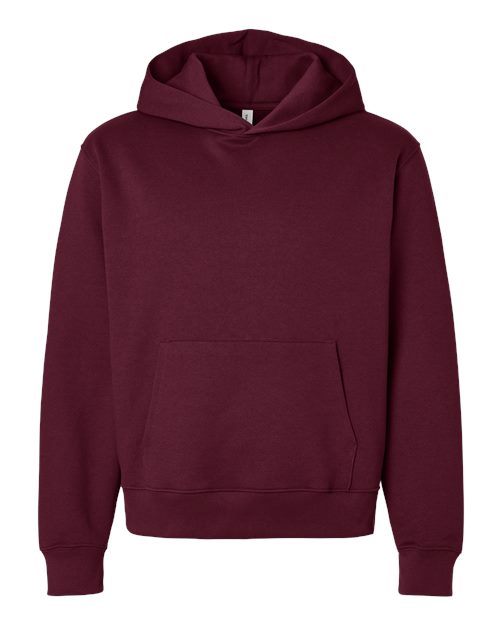 BELLA + CANVAS Unisex 10 oz. Heavyweight Hoodie Sweatshirt (Part 1 of 2) - Maroon