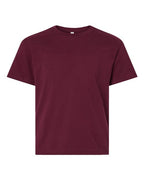 BELLA + CANVAS Youth 6 oz. Heavyweight Tee - Maroon