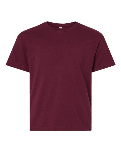 BELLA + CANVAS Youth 6 oz. Heavyweight Tee - Maroon