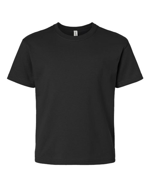 BELLA + CANVAS Youth 6 oz. Heavyweight Tee - Vintage Black