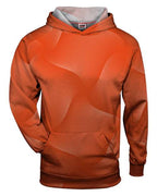 Badger Youth Warp Hooded Long Sleeve T-Shirt - Burnt Orange