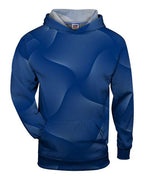 Badger Youth Warp Hooded Long Sleeve T-Shirt - Royal