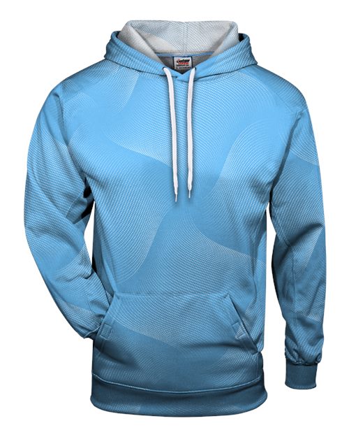 Badger Men's Warp Hooded Sweatshirt - Columbia Blue