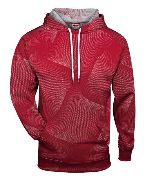 Badger Men's Warp Hooded Sweatshirt - Red