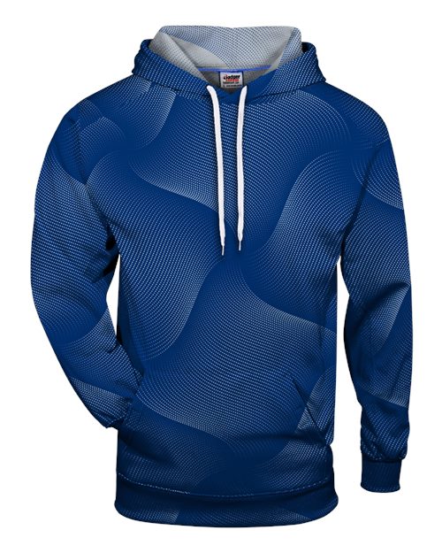 Badger Men's Warp Hooded Sweatshirt - Royal