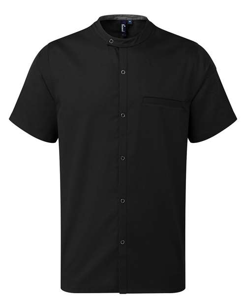 Artisan Collection by Reprime Men's Chef Recycled Shirt - Black