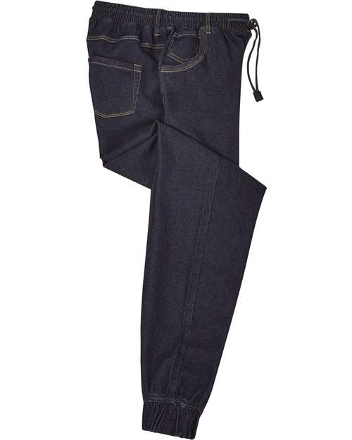 Artisan Collection by Reprime Unisex Chef's Artisanal Joggers - Indigo Denim