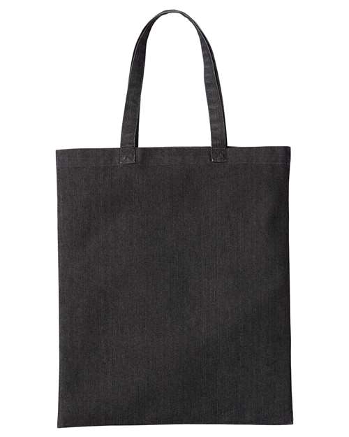 Artisan Collection by Reprime Denim Tote Bag - Black Denim