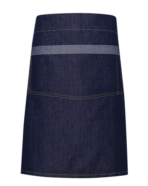 Artisan Collection by Reprime Domain Contrast Denim Waist Apron - Indigo Denim