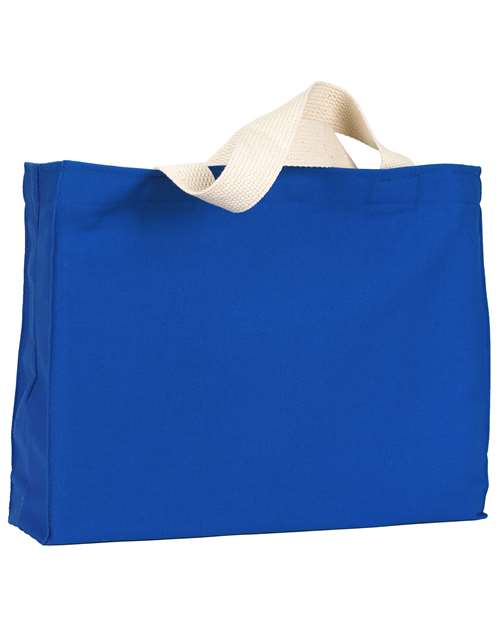 Bayside USA-Made Canvas Medium Gusset Tote Bag - Royal